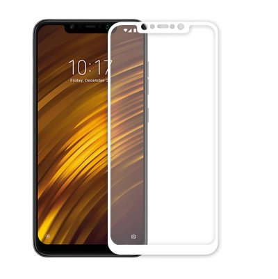 Защитное стекло 3D Full-screen Color Frame для Xiaomi Pocophone F1 — eCase