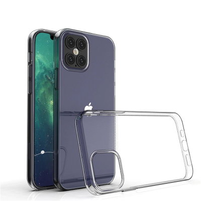 Силіконовий чохол для iPhone 12 Pro Max (Crystal Clear) &mdash; eCase