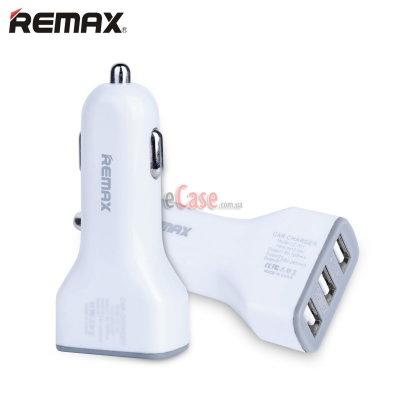 Автомобільний зарядний пристрій REMAX 3 USB (3.6 A) — eCase