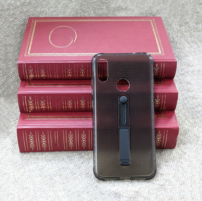 ТПУ накладка Dot (прозора) з підставкою для Xiaomi Redmi K20 Pro — eCase