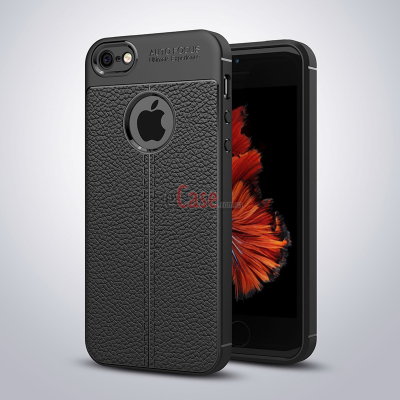 ТПУ накладка Leather для iPhone 6 / 6S — eCase