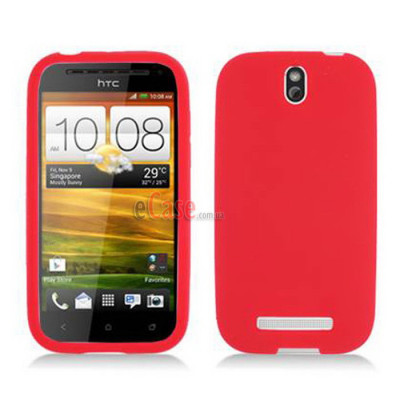 TPU накладка для HTC One SV (матовый, однотонный) — eCase