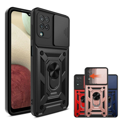TPU+PC чохол Kvadratic Ring Gate для Samsung Galaxy M12 — eCase
