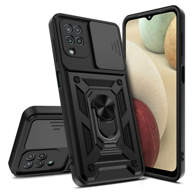 TPU+PC чохол Kvadratic Ring Gate для Samsung Galaxy M12 — eCase