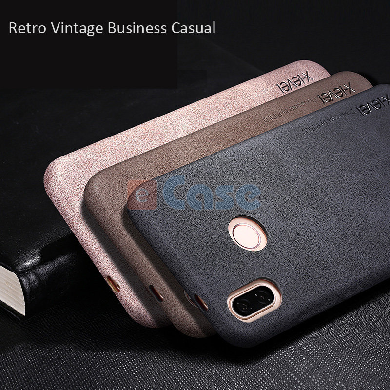 Кожаная накладка X-level Vintage для Xiaomi Mi A2 Lite фото 1 — eCase