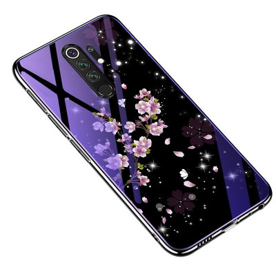 Накладка TPU + Glass Violet для Xiaomi Redmi 9 — eCase