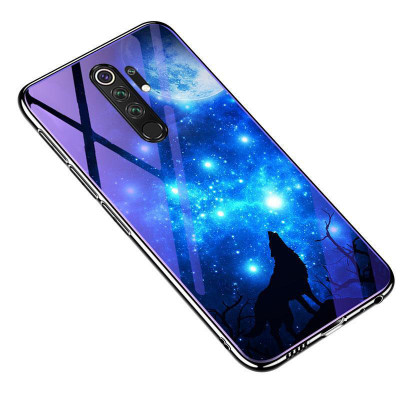 Накладка TPU + Glass Violet для Xiaomi Redmi 9 — eCase