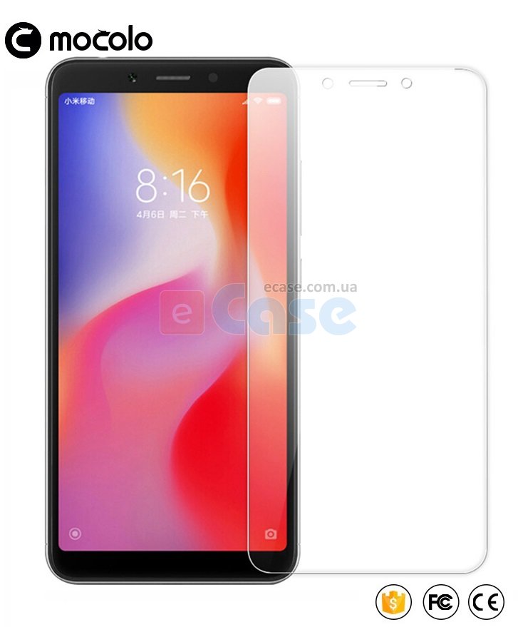 Защитное стекло MOCOLO для Xiaomi Redmi 6A фото 1 — eCase