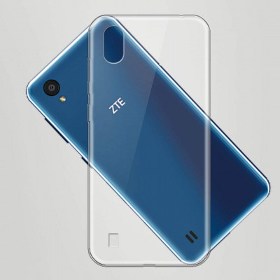 Силіконовий чохол для ZTE Blade A5 2019 (Crystal Clear) — eCase