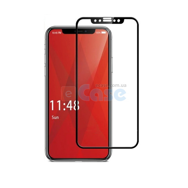 Захисне скло Full Glue Color для iPhone 10 (X) фото 1 — eCase