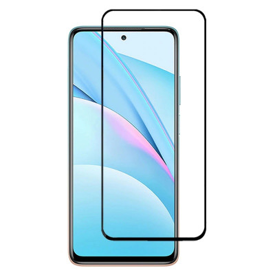Захисне скло для Xiaomi Redmi Note 9 Pro 5G (Tempered Glass Frame 2,5D) з рамкою — eCase