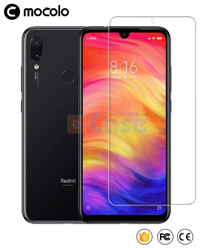Защитное стекло MOCOLO для Xiaomi Redmi Note 7 Pro фото 1 — eCase