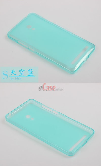 TPU накладка для Asus Zenfone 6 (матовий, однотонний) — eCase