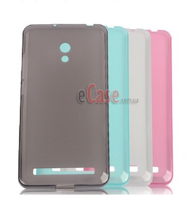 TPU накладка для Asus Zenfone 2 (матовий, однотонний) — eCase