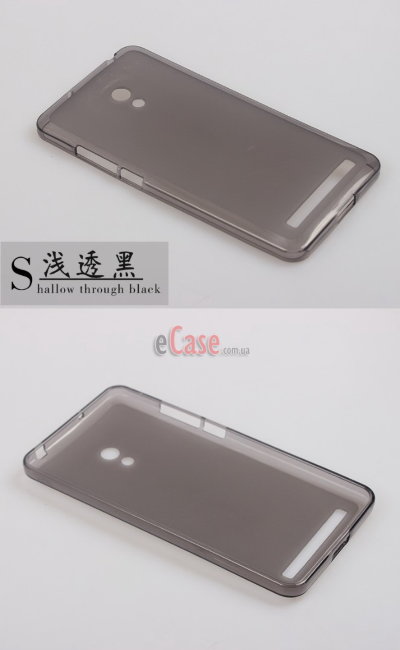 TPU накладка для Asus Zenfone 2 (матовий, однотонний) — eCase