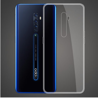 Силіконовий чохол для Oppo Reno 2 (Crystal Clear) — eCase