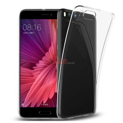 Прозора ТПУ накладка для Xiaomi Mi6 (Crystal Clear) — eCase