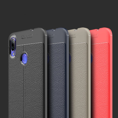 ТПУ накладка Leather для Huawei P Smart Z — eCase