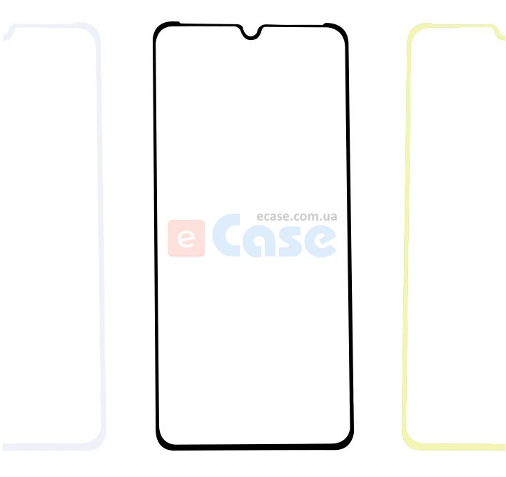 Защитное стекло для Xiaomi Mi9 SE (Tempered Glass Frame 2,5D) с рамкой фото 1 — eCase