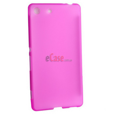 TPU накладка для Sony Xperia M5 (матовий, однотонний) — eCase