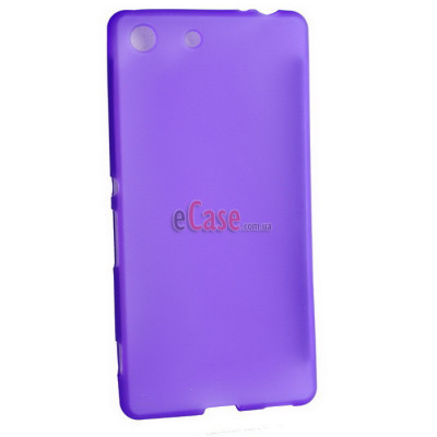 TPU накладка для Sony Xperia M5 (матовий, однотонний) — eCase