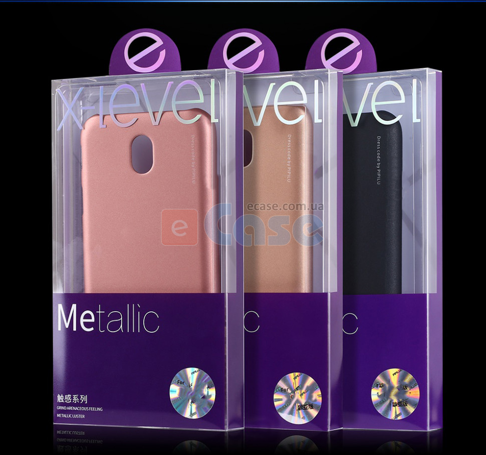 Пластиковая накладка X-level Metallic для Nokia 1 фото 1 — eCase