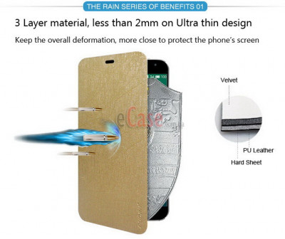 Чехол (книжка) Pudini Yusi для Sony Xperia C5 Ultra — eCase