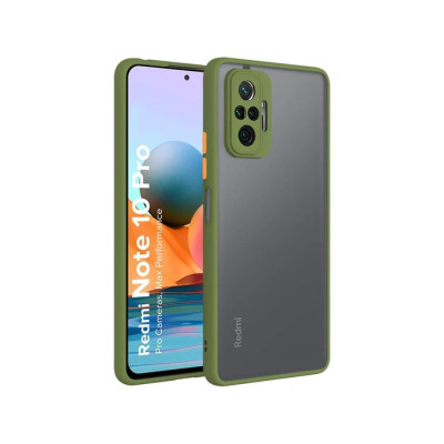 Чохол Frosted Buttons для Xiaomi Redmi Note 10 Pro Max — eCase