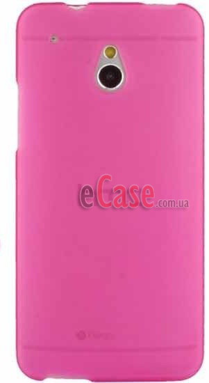 TPU накладка для HTC One S (матовый, однотонный) — eCase