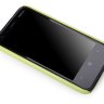 Пластиковая накладка ROCK NEW NakedShell series для Nokia Lumia 620 (желтый) фото 4 — eCase