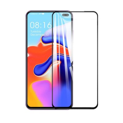 Захисне скло 5D (на весь екран) з кольоровою рамкою для Xiaomi Redmi K30 — eCase