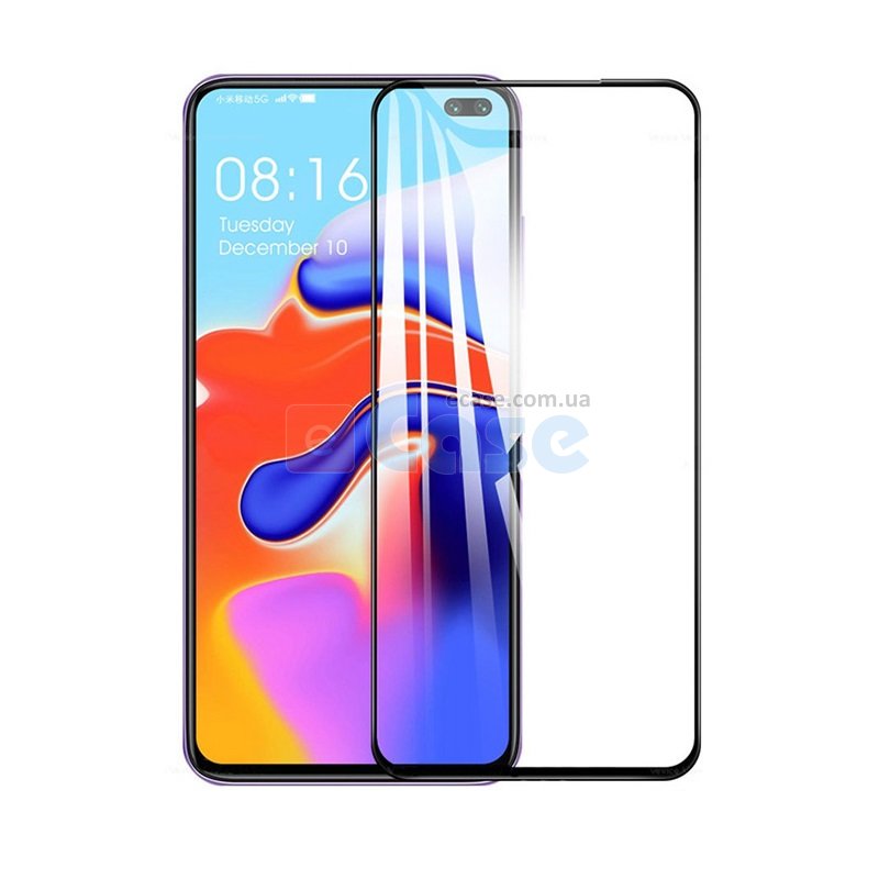 Захисне скло 5D (на весь екран) з кольоровою рамкою для Xiaomi Redmi K30 фото 1 — eCase