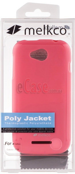TPU чехол Melkco Poly Jacket для Lenovo A706 + захисна плівка — eCase