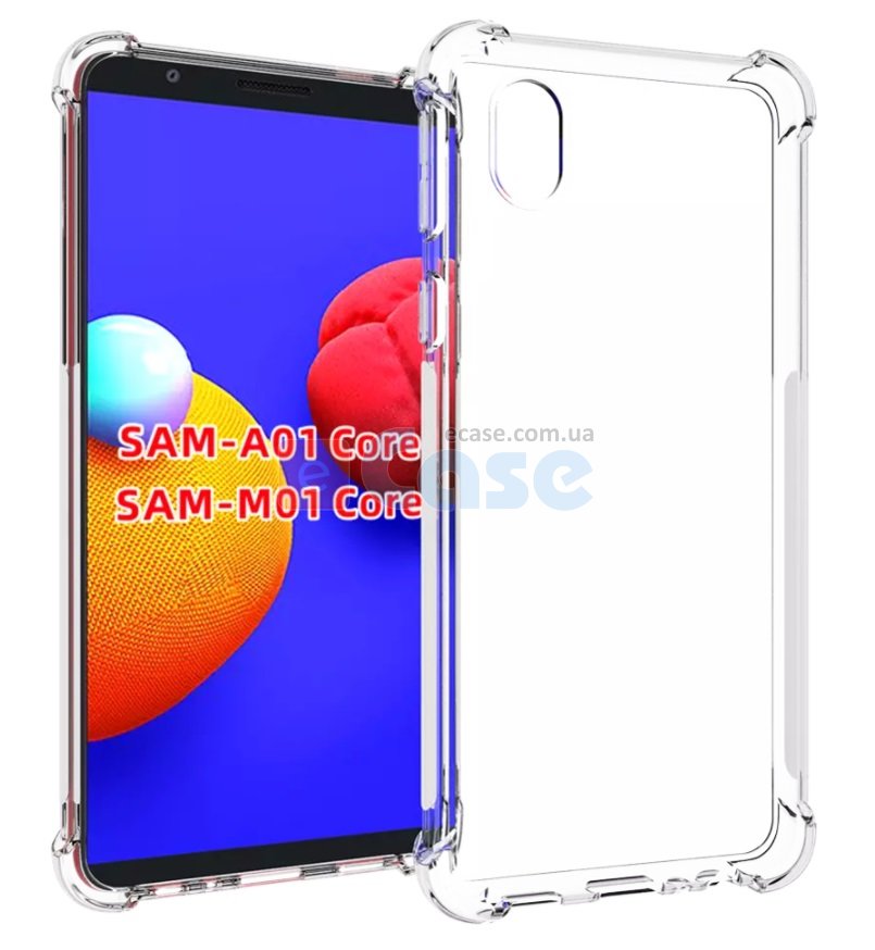 ТПУ накладка Protect (прозора) для Samsung Galaxy A01 Core фото 1 — eCase
