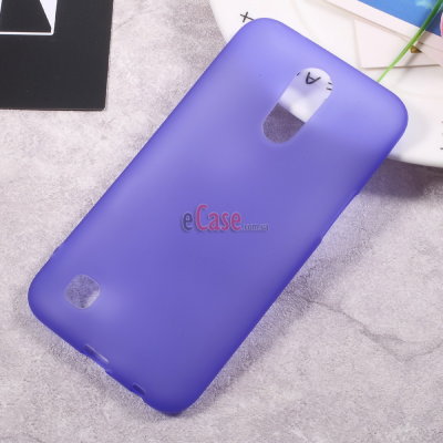 TPU накладка для LG K10 2017 (матовий, однотонний) &mdash; eCase