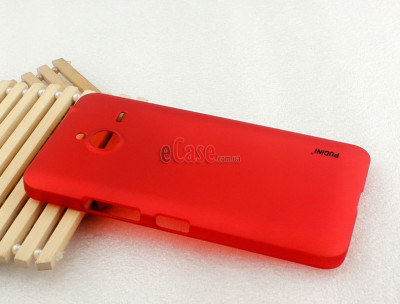 Пластиковая накладка Pudini Rubber для Microsoft Lumia 640 XL — eCase