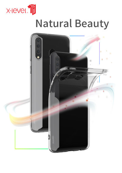 ТПУ накладка (прозрачная) X-level Antislip для Huawei Honor 9X — eCase