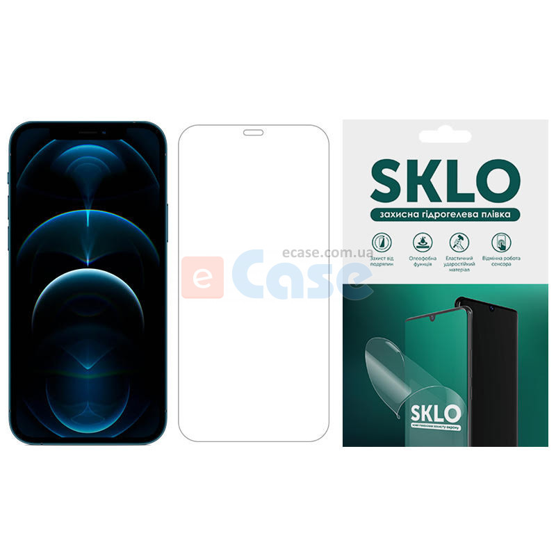 Гидрогелевая защитная пленка SKLO для iPhone 12 mini фото 1 — eCase