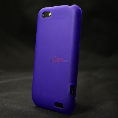 TPU накладка для HTC One V (матовый, однотонный) — eCase
