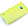 Пластиковая накладка ROCK NEW NakedShell series для Nokia Lumia 720 (желтый) фото 1 — eCase