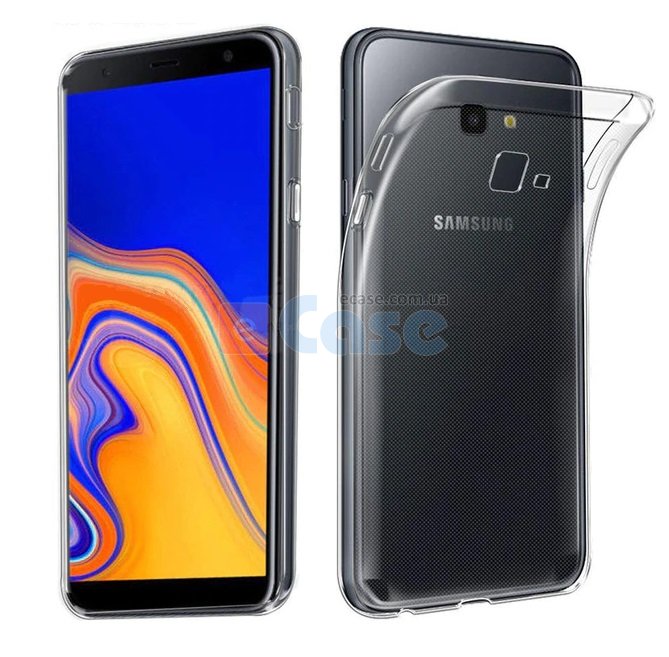 Прозрачная ТПУ накладка для Samsung J415 Galaxy J4 Plus 2018 (Crystal Clear) фото 1 — eCase