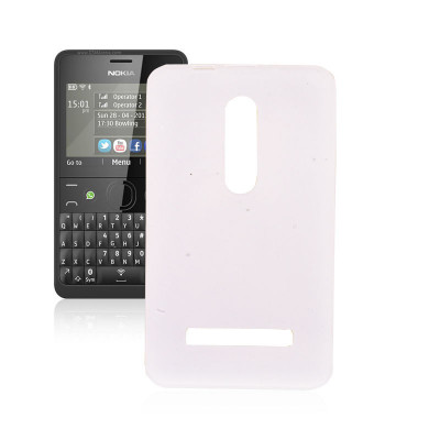 TPU накладка для Nokia Asha 210 (матовий, однотонний) — eCase