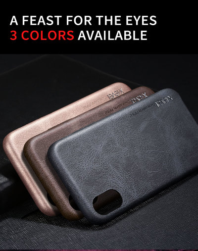 Кожаная накладка X-level Vintage для iPhone Xs Max — eCase