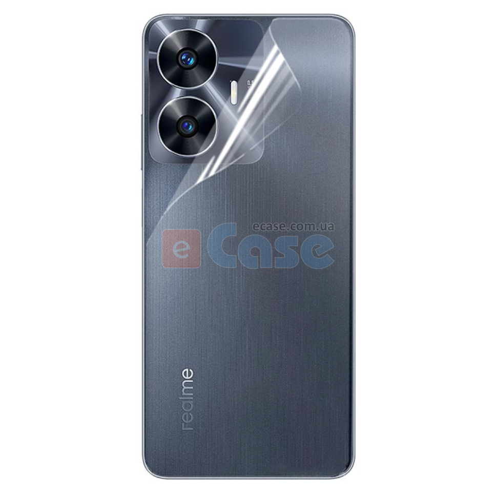 Гидрогелевая пленка на камеру и заднюю панель HD Clear для Realme C55 фото 1 — eCase