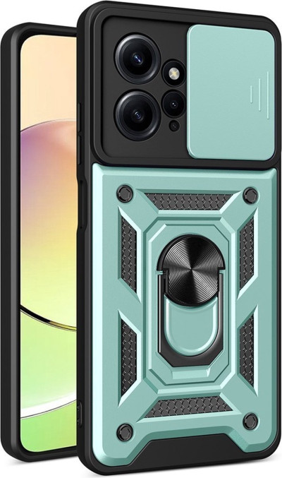 TPU+PC чохол Kvadratic Ring Gate для Xiaomi Redmi 12 &mdash; eCase