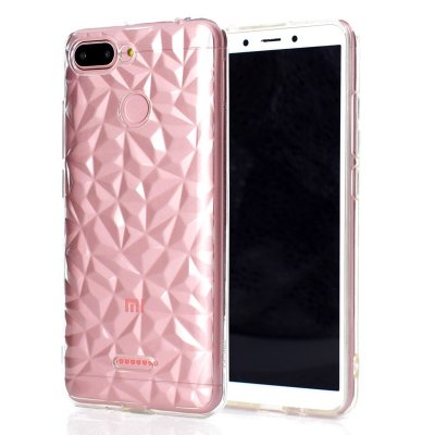 ТПУ накладка Rombs (прозора) для Xiaomi Redmi 6 — eCase