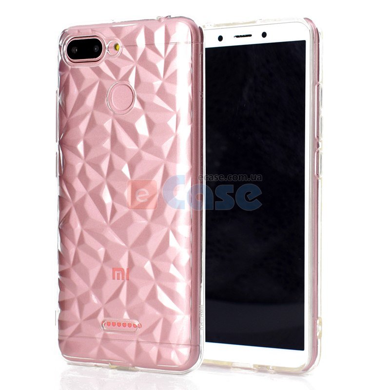 ТПУ накладка Rombs (прозора) для Xiaomi Redmi 6 фото 1 — eCase
