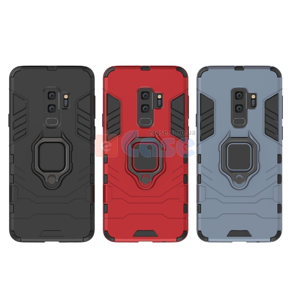 Ударопрочная накладка с подставкой и TPU бампером для Samsung Galaxy S9 Plus (G965F) фото 1 — eCase