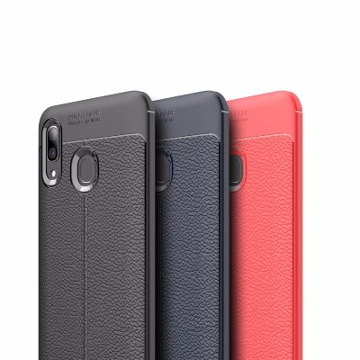 ТПУ накладка Leather для Samsung Galaxy A20 (A205F) — eCase