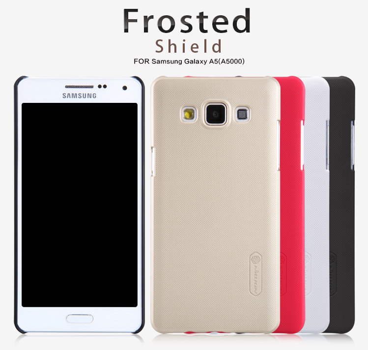 Пластикова накладка Nillkin Matte для Samsung A500H Galaxy A5 + захисна плівка фото 1 — eCase